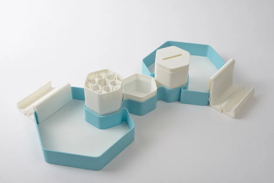 Khay Đựng Đồ Để Bàn Hexo Pod - Image 7