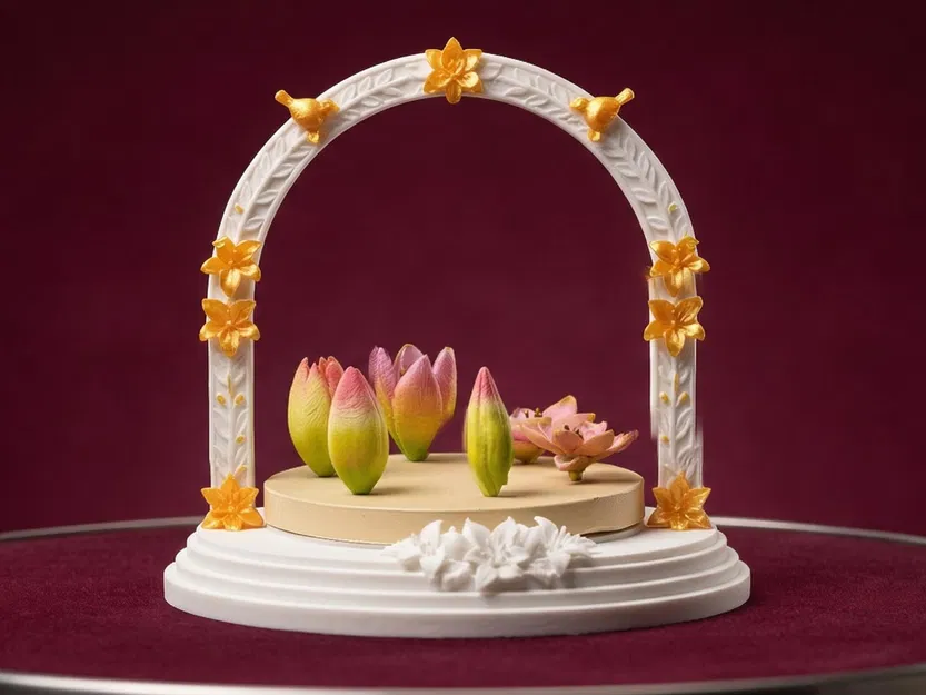 Mô hình trang trí xoay The Eternal Bloom - Image 2