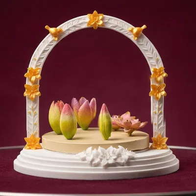 Mô hình trang trí xoay The Eternal Bloom