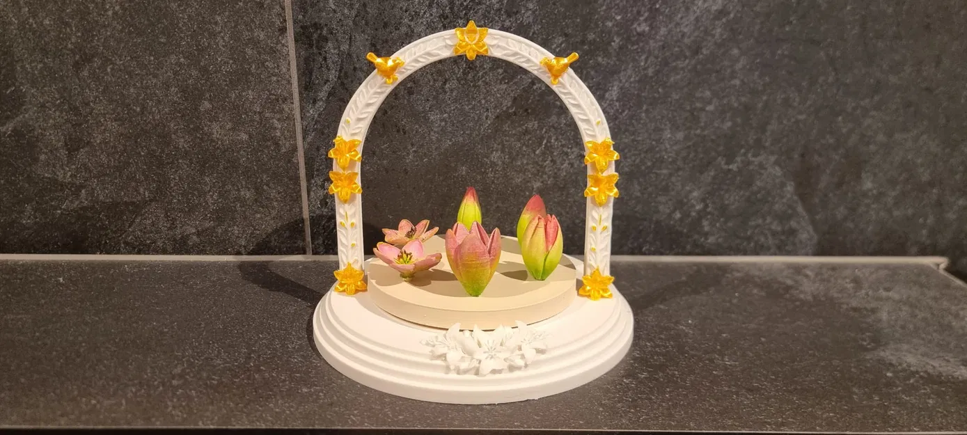 Mô hình trang trí xoay The Eternal Bloom - Image 3