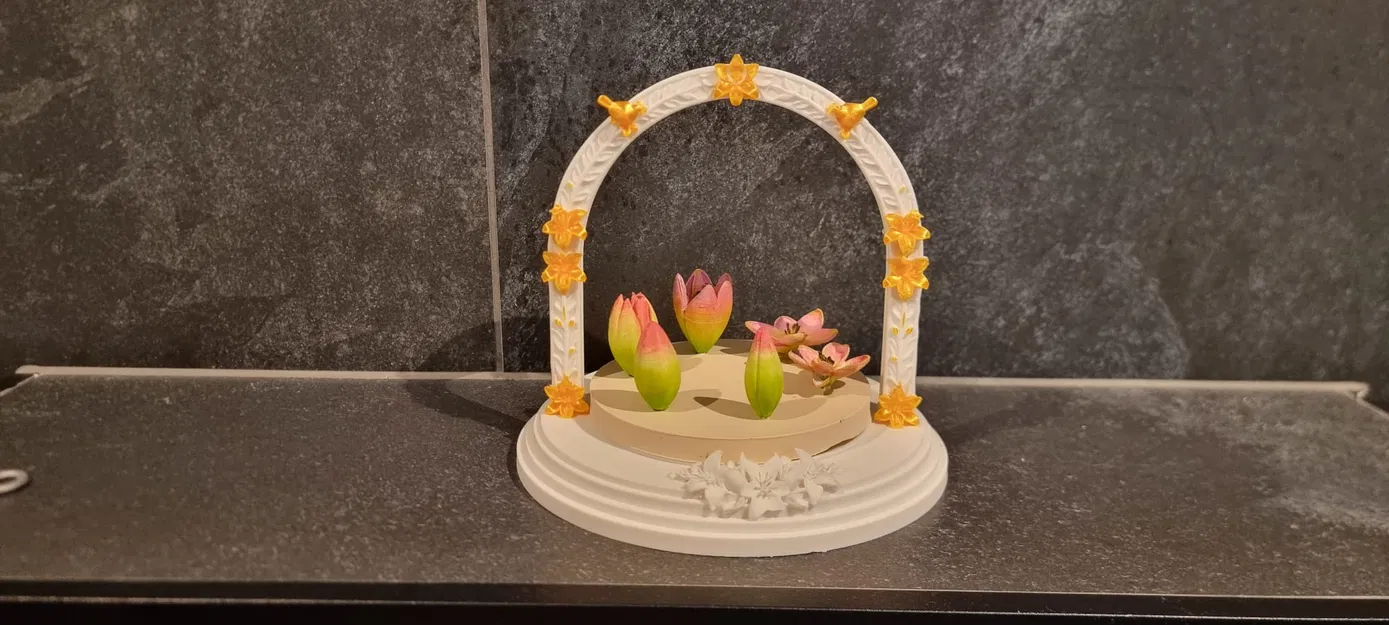 Mô hình trang trí xoay The Eternal Bloom - Image 5