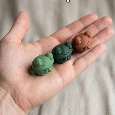 Chú Ếch Mini Dễ Thương – Mô hình để bàn in siêu nhanh