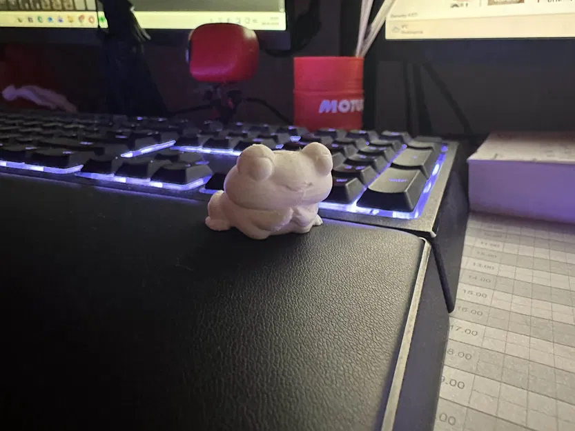 Chú Ếch Mini Dễ Thương – Mô hình để bàn in siêu nhanh - Image 3