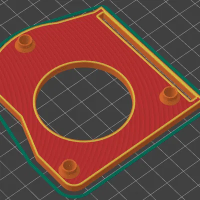 Giá đỡ động cơ gạt nước (Motor Mount) cho dự án DIY cơ khí