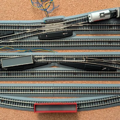 Bộ sưu tập nền đường lắp ghép cho mô hình xe lửa Marklin Z gauge (1:220)