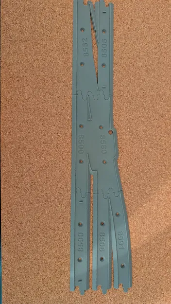 Bộ sưu tập nền đường lắp ghép cho mô hình xe lửa Marklin Z gauge (1:220) - Image 10