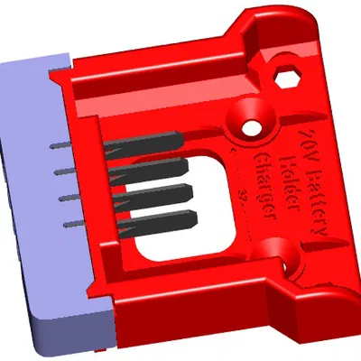 Giá đỡ và sạc pin TOTAL 20V