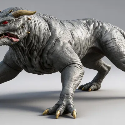Mô hình 3D Terror Dog Ghostbusters chi tiết cao cho in Resin