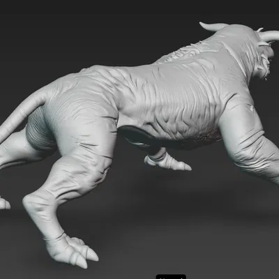Mô hình 3D Terror Dog Ghostbusters chi tiết cao cho in Resin