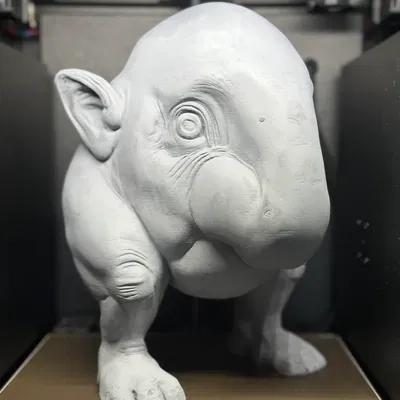 Mô hình 3D Schnoz Guardian từ Berjerk - Tác phẩm trưng bày cực chất