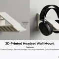Giá treo tai nghe (Headset Holder) gắn tường tiện lợi - Thumbnail 1