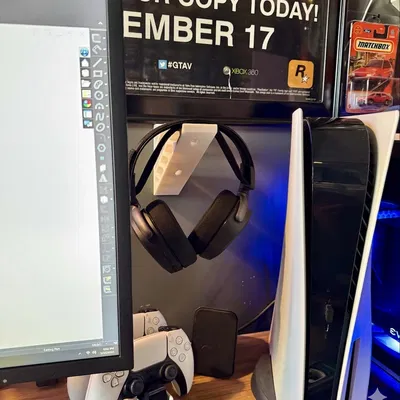 Giá treo tai nghe (Headset Holder) gắn tường tiện lợi