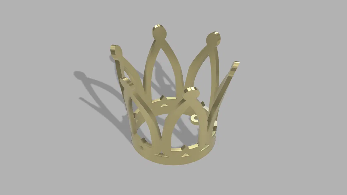 Mô hình gậy vương trượng (Crown Wand) có thể tùy chỉnh độ dài - Image 2