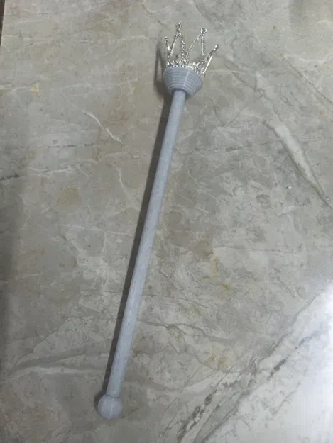 Mô hình gậy vương trượng (Crown Wand) có thể tùy chỉnh độ dài - Image 4