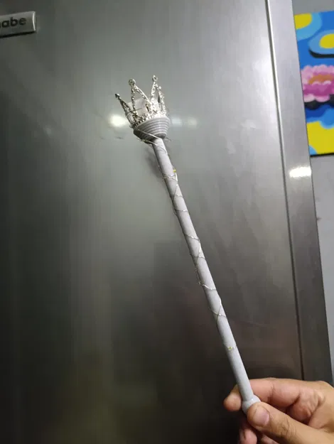 Mô hình gậy vương trượng (Crown Wand) có thể tùy chỉnh độ dài - Image 5