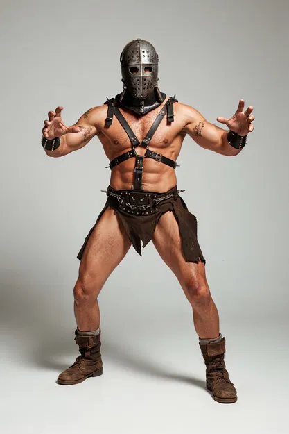 Mô hình 3D nhân vật Humungus - Chiến binh huyền thoại Mad Max 2 - Image 1