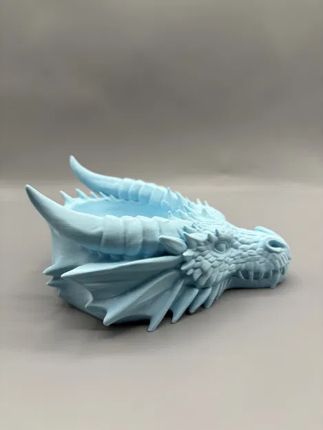 Khay đựng chìa khóa hình đầu rồng - Mô hình in 3D trang trí độc đáo - Image 2