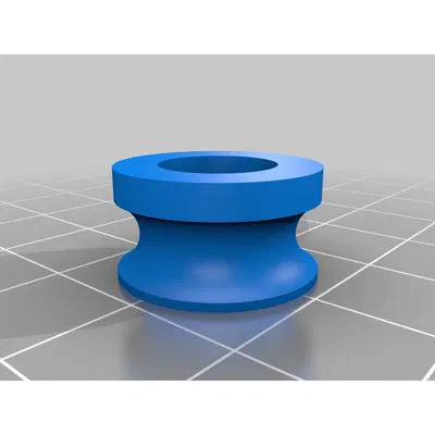 Giá đỡ cuộn Filament sử dụng bi airsoft 6mm