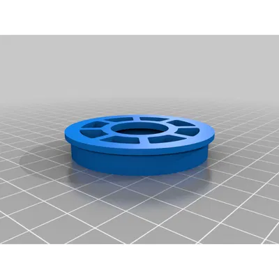 Giá đỡ cuộn Filament sử dụng bi airsoft 6mm