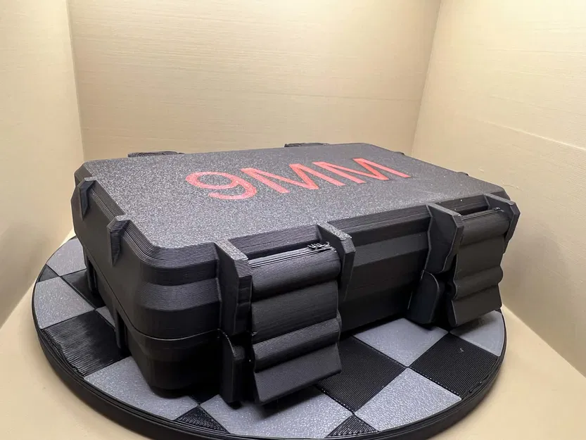 Hộp đựng đạn 9mm in liền khối (Print in place) - Image 1