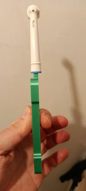 Tay cầm bàn chải vệ sinh tận dụng đầu Oral-B in 3D không cần support - Image 1