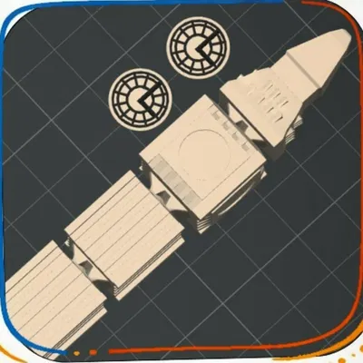 Silly Big Ben - Mô hình tháp đồng hồ khớp nối vui nhộn