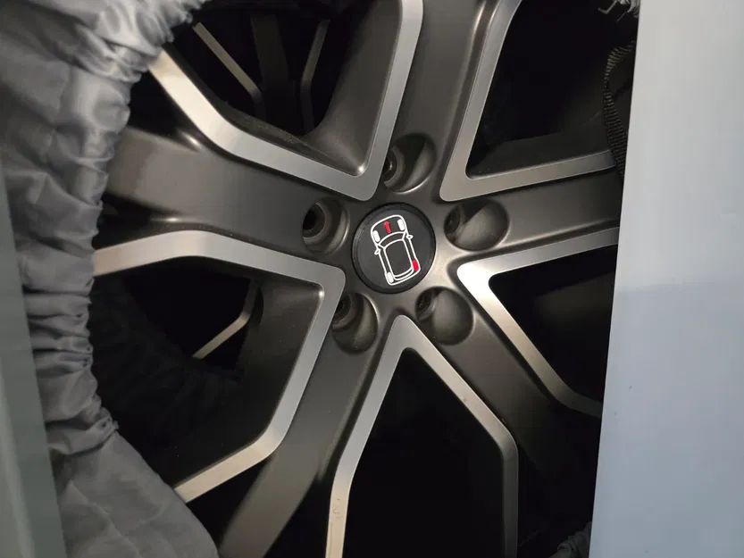 Nắp chụp mâm Audi 61mm đánh dấu vị trí bánh xe - Image 3