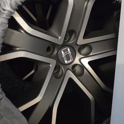 Nắp chụp mâm Audi 61mm đánh dấu vị trí bánh xe