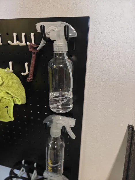 Giá treo bình xịt chắc chắn cho bảng pegboard - Image 3