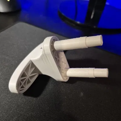 Tay nắm cửa gara Clopay in 3D