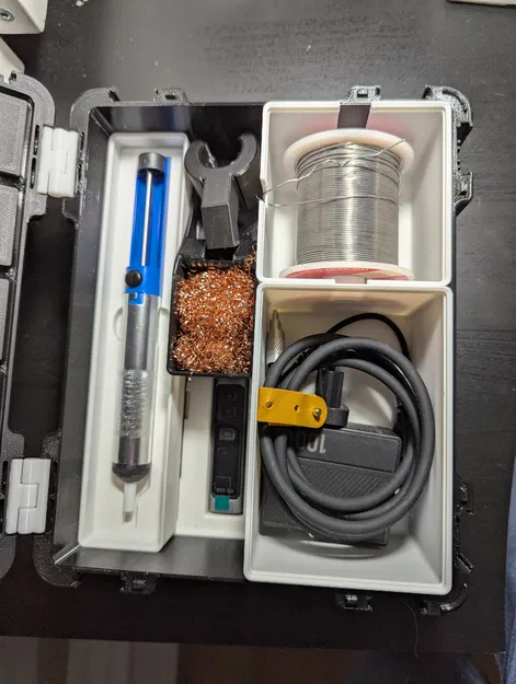 Khay Đựng Chì Hàn Gridfinity 2x2x12 Có Thể Xếp Chồng - Image 4