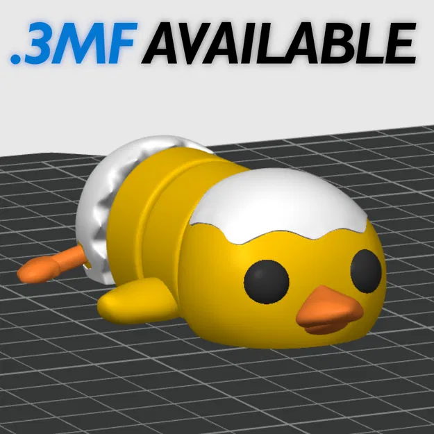 Gà Con Phục Sinh Khớp Nối Linh Hoạt (Kèm Móc Khóa) - Image 5