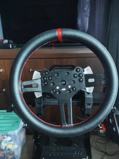 Vô lăng tùy chỉnh 325mm cho PXN V10 Pro/Ultra - Nâng cấp trải nghiệm đua xe - Image 1