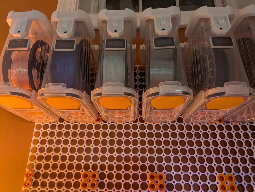 Nắp đậy kín khí Falcon cho hộp đựng filament và ngũ cốc (in 3D) - Image 3