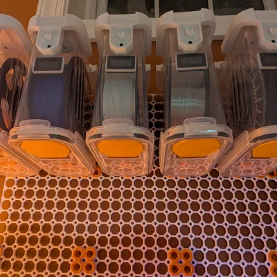 Nắp đậy kín khí Falcon cho hộp đựng filament và ngũ cốc (in 3D)