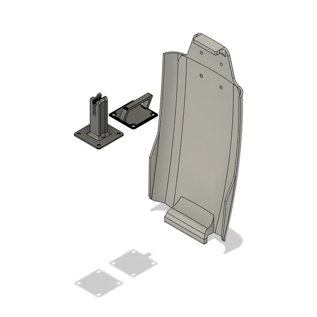 Nắp đậy thay thế cho Hee Wing T1 - dày hơn và cải tiến ngàm khóa - Image 1