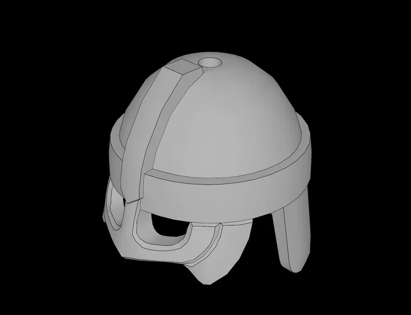 Mũ Giáp Chiến Binh Tương Thích Lego - In 3D Phụ Kiện Minifig - Image 1