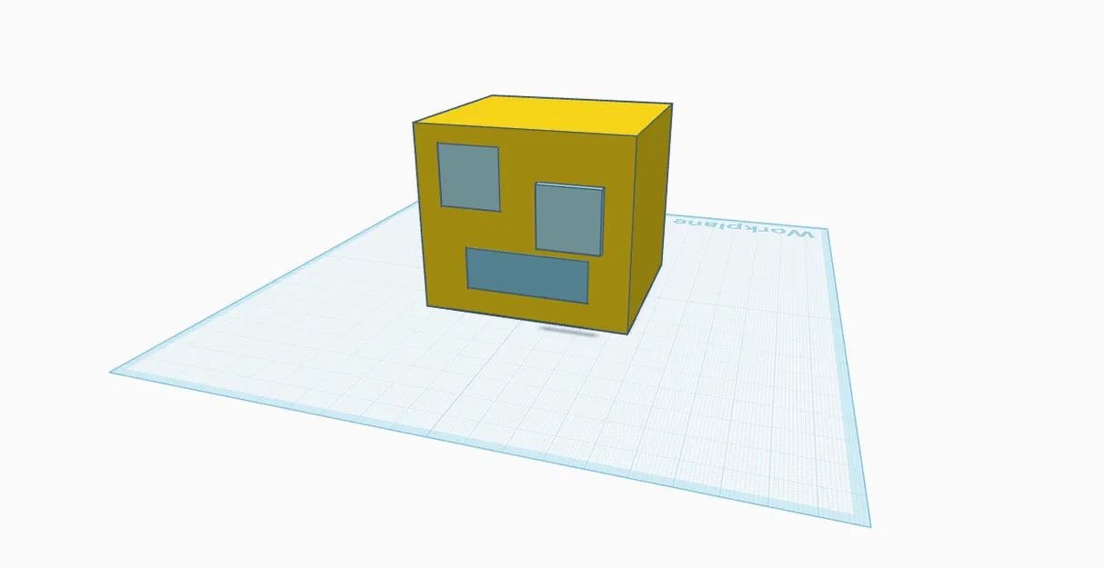 Mô hình 3D Geometry Dash vui nhộn trang trí bàn làm việc - Image 1