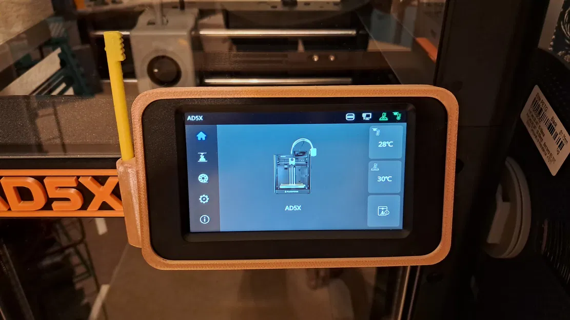 Khung viền LCD cho AD5X kèm giá đỡ bút Stylus - Image 1