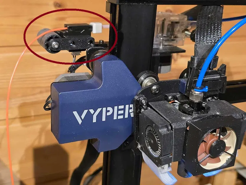 Bộ dẫn hướng sợi nhựa cho Anycubic Vyper - Image 1