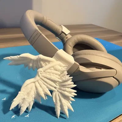 Phụ kiện Cánh thiên thần gắn tai nghe (Angel Wings Headphones Clip)