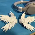 Phụ kiện Cánh thiên thần gắn tai nghe (Angel Wings Headphones Clip) - Thumbnail 2