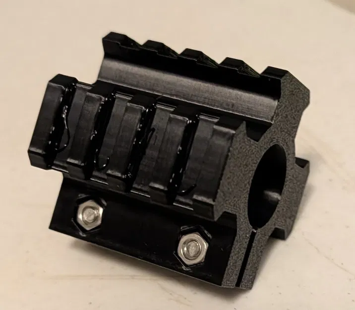 Bộ phụ kiện ray Picatinny x3 cho nòng .75 trên ống thổi .625 Big Bore - Image 2