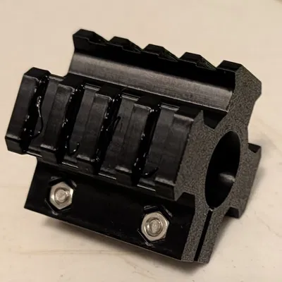 Bộ phụ kiện ray Picatinny x3 cho nòng .75 trên ống thổi .625 Big Bore