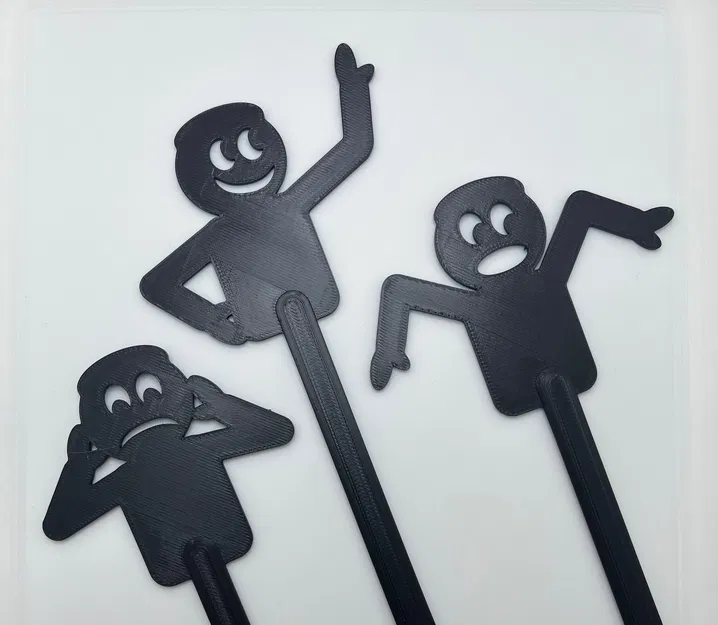 Mô hình con rối bóng hình người (Shadow Puppet Person) - Image 1