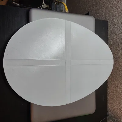 Khuôn mẫu làm gối hình quả trứng Phục sinh