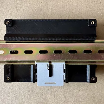 Ngàm gắn thanh ray DIN cho bộ điều khiển CNC 6x FluidNC