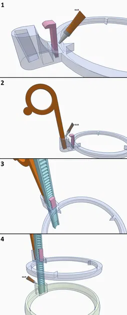 Dụng cụ nhúng trứng Phục sinh có thể điều chỉnh - Image 4