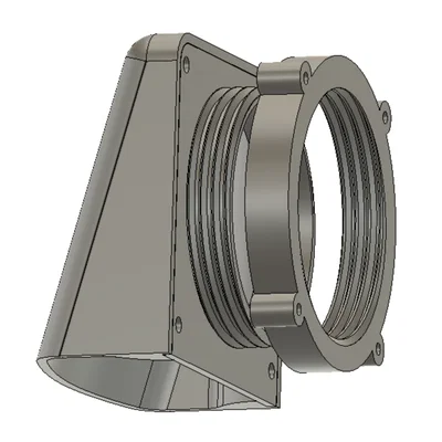 Lỗ thông gió cho tủ máy tích hợp giá gắn quạt 80mm