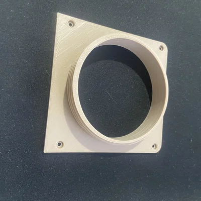 Lỗ thông gió cho tủ máy tích hợp giá gắn quạt 80mm